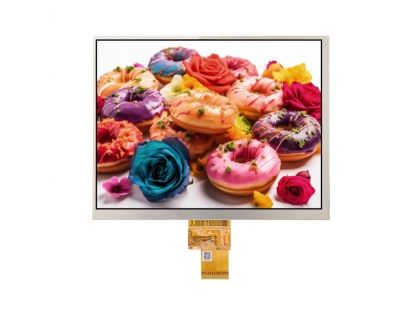 8寸液晶屏 1024*768 LVDS接口40pin 8英寸TFT-LCD液晶顯示模組